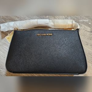 Michael Kors Black Medium Pouchette